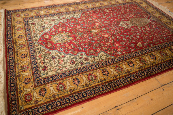 4.5x6.5 Vintage Romanian Hereke Design Rug // ONH Item mc001140 Image 8