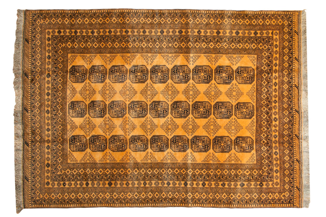 8x11.5 Vintage Daulatabad Carpet // ONH Item mc001141