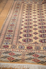 4x6.5 Vintage Pakistani Bokhara Design Rug // ONH Item mc001146 Image 3