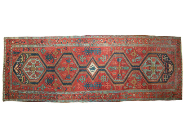 6.5x17.5 Antique Serapi Rug Runner // ONH Item mc001149