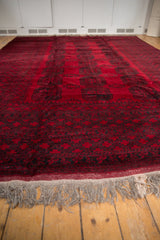 9x12.5 Vintage Afghani Ersari Design Carpet // ONH Item mc001150 Image 8