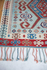 3.5x5.5 Vintage Fine Turkish Kilim Rug // ONH Item mc001154 Image 3
