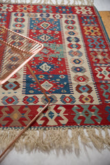 3.5x5 Vintage Fine Turkish Kilim Rug // ONH Item mc001155 Image 3