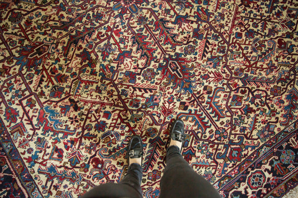 9.5x10 Vintage Mehrivan Square Carpet // ONH Item mc001159 Image 1