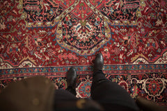 9.5x13 Vintage Ahar Carpet // ONH Item mc001160 Image 1