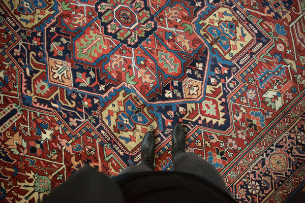 11.5x15.5 Antique Bakshaish Carpet // ONH Item mc001162 Image 1