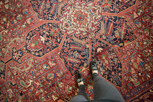 11x14.5 Vintage Heriz Carpet // ONH Item mc001163 Image 1