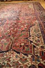 11x14.5 Vintage Heriz Carpet // ONH Item mc001163 Image 8