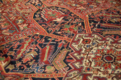 11x14.5 Vintage Heriz Carpet // ONH Item mc001163 Image 12