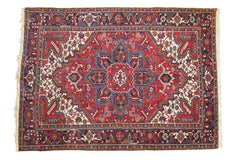 6.5x9 Vintage Mehrivan Carpet // ONH Item mc001165
