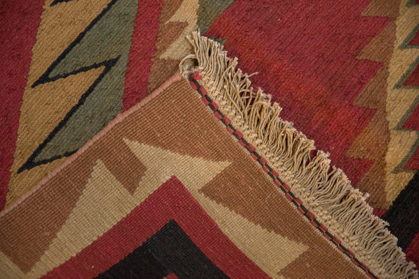 10x13.5 Vintage Indian Caucasian Soumac Design Carpet // ONH Item mc001172 Image 12