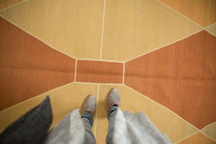 8x12.5 Vintage Contemporary Kilim Carpet // ONH Item mc001174 Image 1