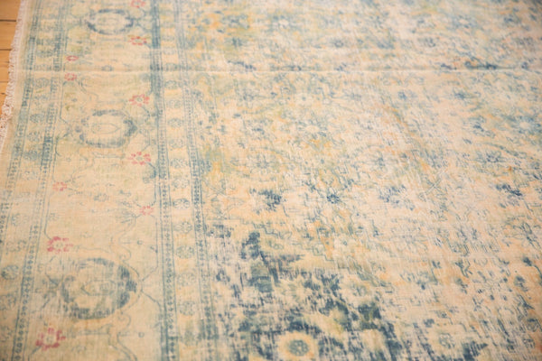 9x14.5 Vintage Distressed Bulgarian Herati Design Carpet // ONH Item mc001178 Image 3