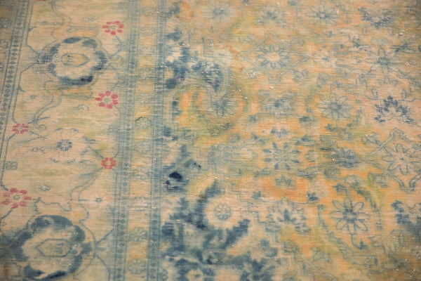 9x14.5 Vintage Distressed Bulgarian Herati Design Carpet // ONH Item mc001178 Image 13