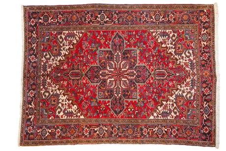 6.5x9 Vintage Mehrivan Carpet // ONH Item mc001182