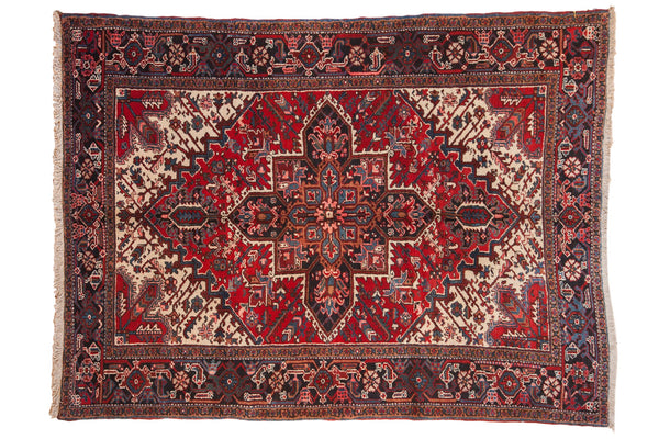 6.5x9 Vintage Mehrivan Carpet // ONH Item mc001183