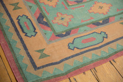 10.5x14 Vintage Stone Wash Dhurrie Carpet // ONH Item mc001184 Image 4