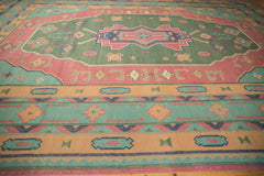 10.5x14 Vintage Stone Wash Dhurrie Carpet // ONH Item mc001184 Image 5