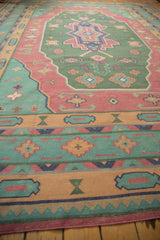 10.5x14 Vintage Stone Wash Dhurrie Carpet // ONH Item mc001184 Image 10