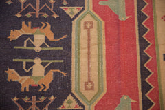 8x9.5 Vintage Stone Wash Dhurrie Carpet // ONH Item mc001187 Image 7