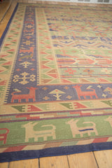 10x14 Vintage Stone Wash Dhurrie Carpet // ONH Item mc001190 Image 3