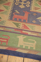10x14 Vintage Stone Wash Dhurrie Carpet // ONH Item mc001190 Image 4
