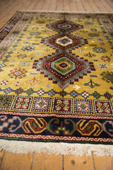 5.5x8.5 Vintage Siberian Caucasian Design Carpet // ONH Item mc001192 Image 3