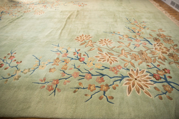 12x14.5 Vintage Japanese Art Deco Design Carpet // ONH Item mc001196 Image 11