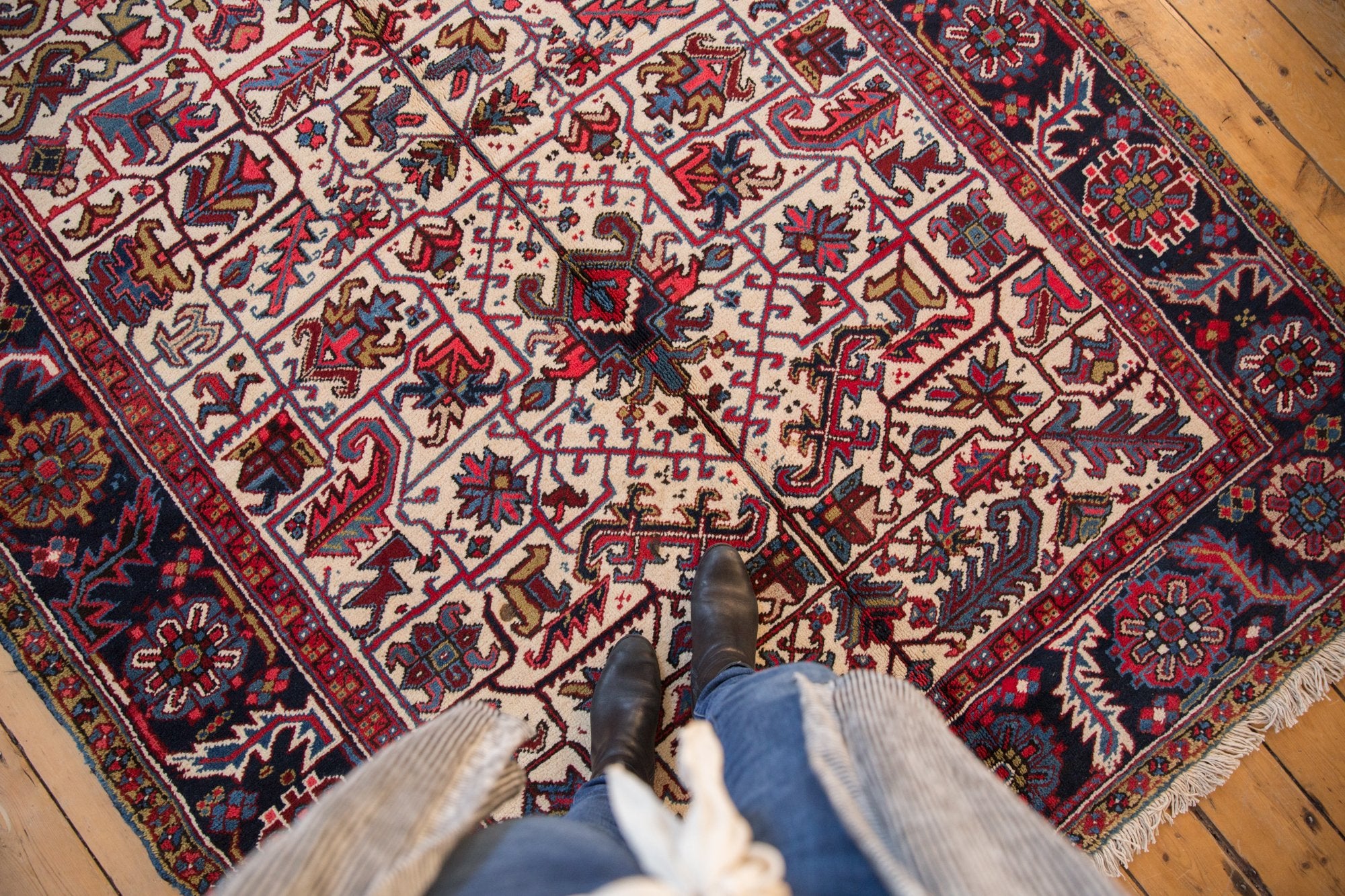 6.5x12.5 Vintage Mehrivan Rug Runner // ONH Item mc001197 Image 1