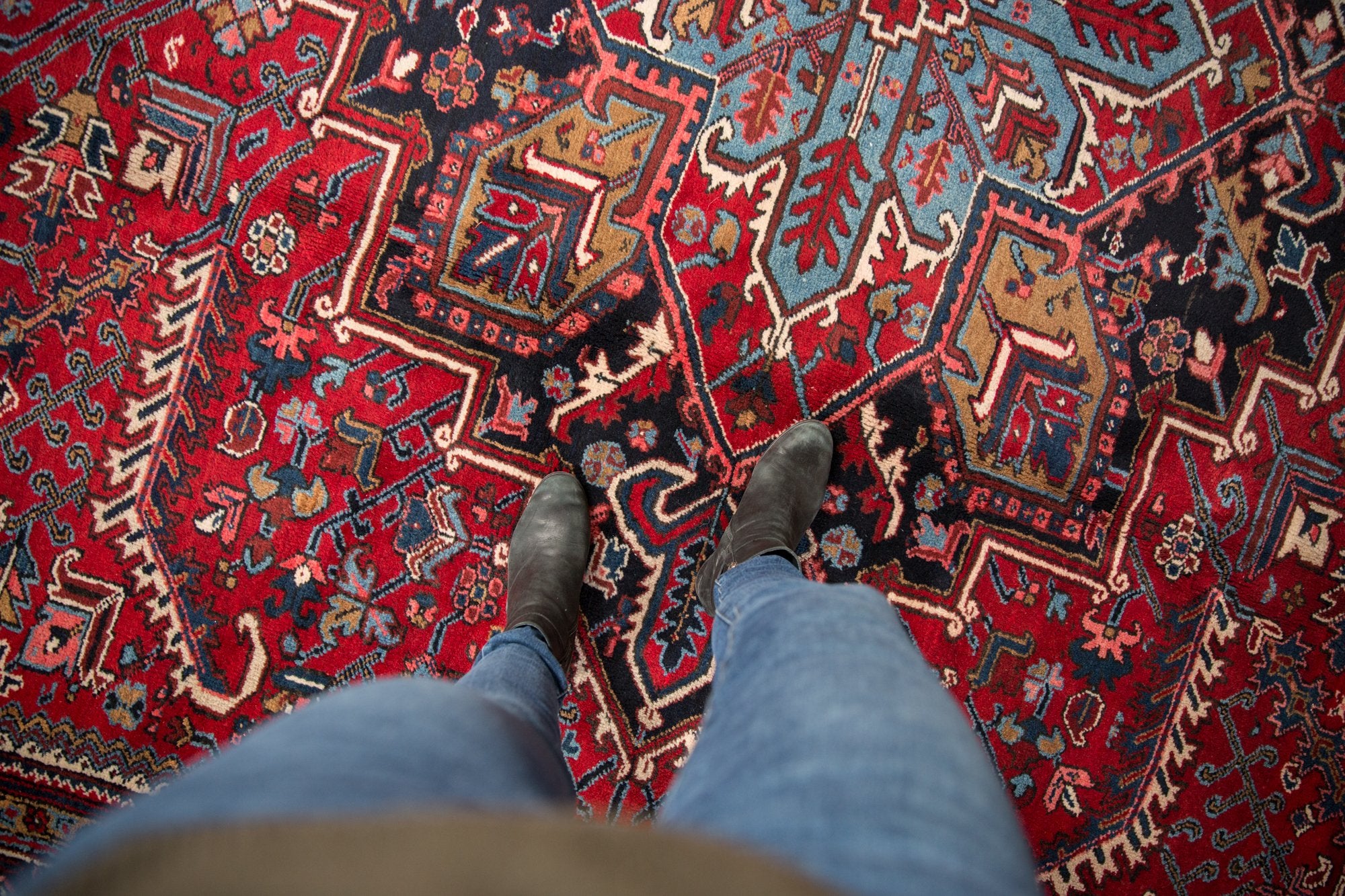 12x19.5 Vintage Mehrivan Carpet // ONH Item mc001199 Image 1