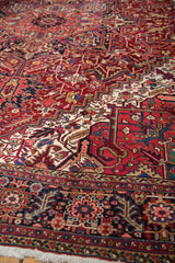 11.5x14.5 Vintage Fine Heriz Carpet // ONH Item mc001203 Image 5