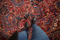 10x13.5 Vintage Heriz Carpet // ONH Item mc001205 Image 1