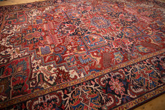 10x13.5 Vintage Heriz Carpet // ONH Item mc001205 Image 7