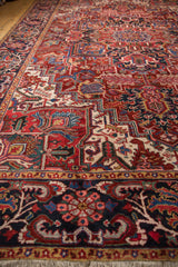 10x13.5 Vintage Heriz Carpet // ONH Item mc001205 Image 8