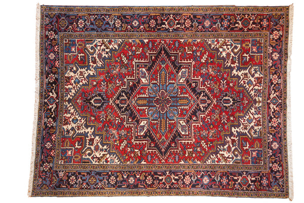 7x9 Vintage Mehrivan Carpet // ONH Item mc001210