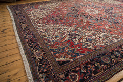 11.5x12.5 Vintage Heriz Square Carpet // ONH Item mc001212 Image 2