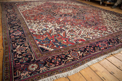 11.5x12.5 Vintage Heriz Square Carpet // ONH Item mc001212 Image 5