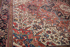 11.5x12.5 Vintage Heriz Square Carpet // ONH Item mc001212 Image 8