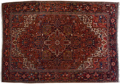 9.5x13.5 Vintage Heriz Carpet // ONH Item mc001213 Image 1