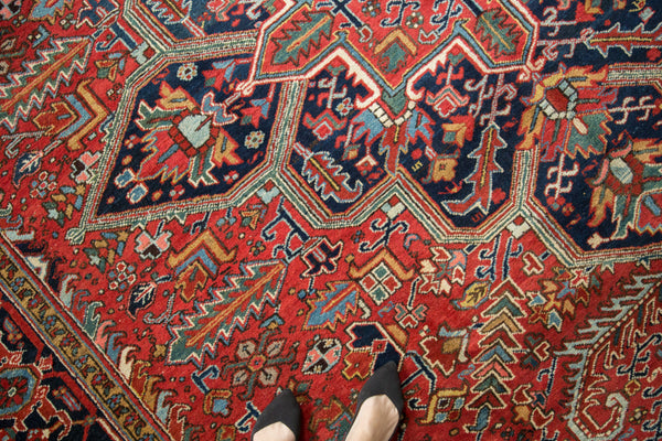 RESERVED 9.5x12.5 Vintage Mehrivan Carpet // ONH Item mc001214 Image 1