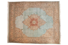 11.5x13.5 Vintage Tabriz Carpet // ONH Item mc001216