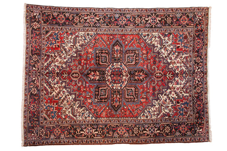 6.5x9 Vintage Mehrivan Carpet // ONH Item mc001218