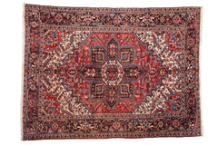 6.5x9 Vintage Mehrivan Carpet // ONH Item mc001218