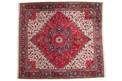 8.5x9.5 Vintage Mehrivan Square Carpet // ONH Item mc001219