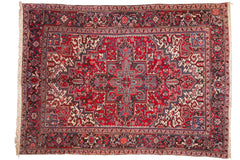 7x9.5 Vintage Mehrivan Carpet // ONH Item mc001220
