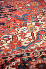 11x14.5 Vintage Heriz Carpet // ONH Item mc001222 Image 5