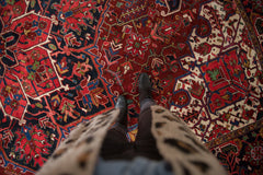 11x14.5 Vintage Ahar Carpet // ONH Item mc001224 Image 1