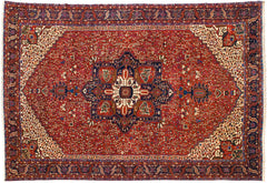 13.5x20 Vintage Fine Karaja Carpet // ONH Item mc001227