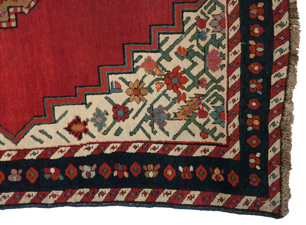 3.5x24 Antique Karabagh Rug Runner // ONH Item mc001230 Image 1