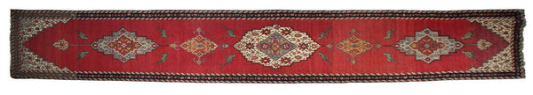 3.5x22 Antique Karabagh Rug Runner // ONH Item mc001231 Image 1